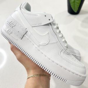 🤍🤍🤍 New Nike Air Force 1 Low Triple White Sneakers